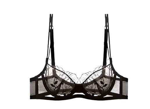 French Style Lace Pushup Anti Sagging Bra - Resque